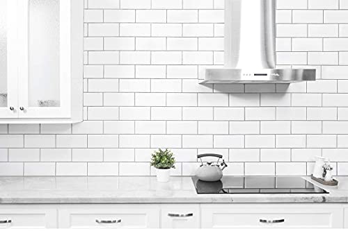 Stickgoo 06A-T 10-Sheet Peel And Stick Subway Tile, Stick On Tiles Backsplash thumb #1