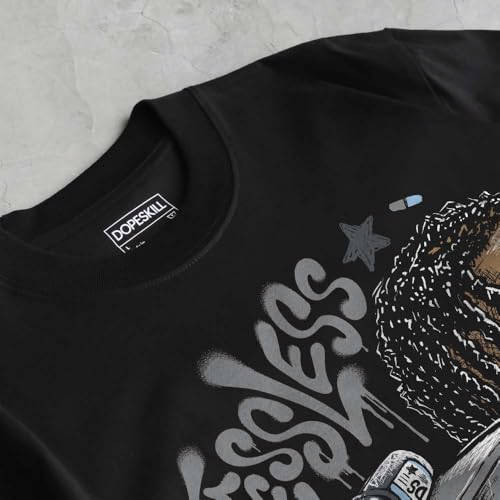 Image of DopeSkill Graphic Tee Streetwear Hip Hop Hypebeast Street Style Unisex T-Shirt Sneaker Colour Matching Shirts Cool Flexing
