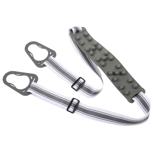 NOLITOY Cinturón Masaje Duradero para Máquina Desgrasadora Ajustable y Ultrafino para Cintas Correr y Masaje Corporal Cintura Espalda y