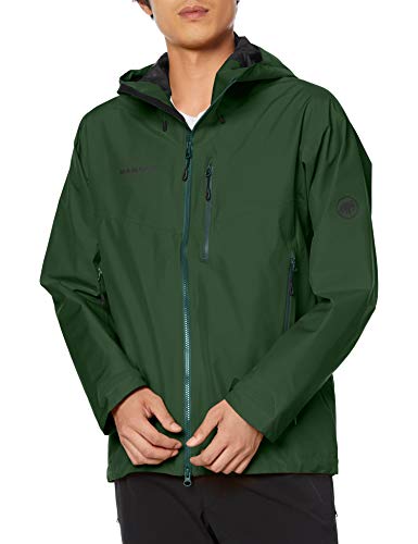 [MAMMUT]ハードシェル アヤコ プロ ハードシェル フーデッド ジャケット アジアンフィット メンズ/Ayako Pro HS Hooded Jacket AF Men メンズ woods EU M (日本サイズL相当)