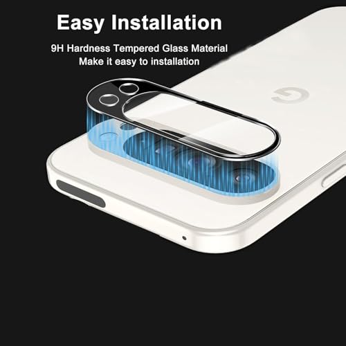 Image of Xmon Back Camera Lens Protector for Google Pixel 9 Pro XL (1 Pack) Premium Camera Glass Protector Guard, Anti-Scratch, Ultra-Clear, Easy Installation