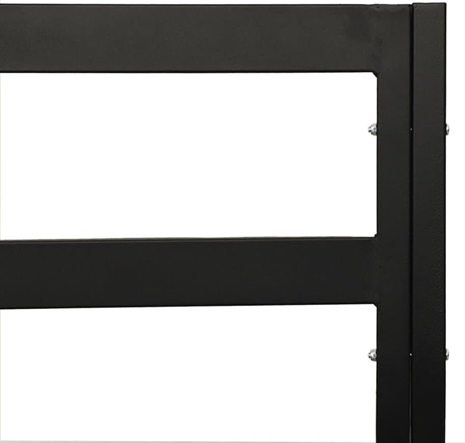 Patio Chair Balcony Furniture,Patio loveseat,Small Patio Furniture,Patio daybed,with Gray Cushions 26.8"x29.9"x31.1" Steel