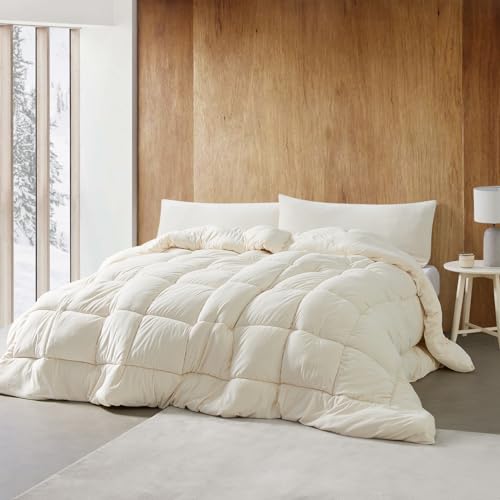 Byourbed Fabric Fetish - Coma Inducer® Oversized King Comforter - Ivory Taupe
