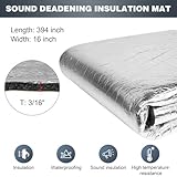 Storystore 394 mil (10mm) 16.5 sqft Heat Sound Deadening Insulation Mat, 39"(W) x 60"(L) x 3/8"(T) Car Sound Deadening Material, Sound Deading Material for Cars - Image 2
