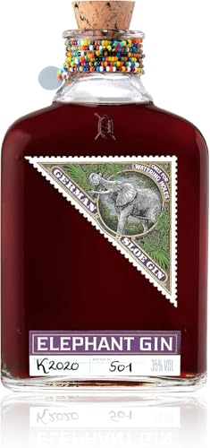 Elephant Sloe Gin 35% ABV 50cl | Lightly Sweet and Exquisitely Fruity | Perfect Neat over Ice Gin & Tonic and Cocktail Mixer for Negroni