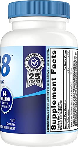 Now Pb 8 Pro-Biotic Acidophilus, Capsule, 120-Count (Pack Of 2) #TOP1