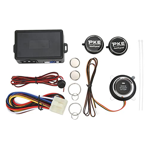 Système d'alarme voiture 12V à induction sensible et démarrage à distance du moteur