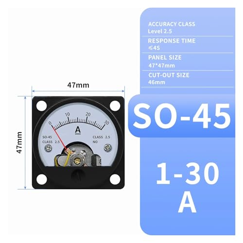 Instrument circulaire marin SO-45 AC 5A ampèremètre de tableau - 2