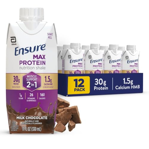 Ensure Max Protein 2-in-1 Milk Chocolate, 30g...