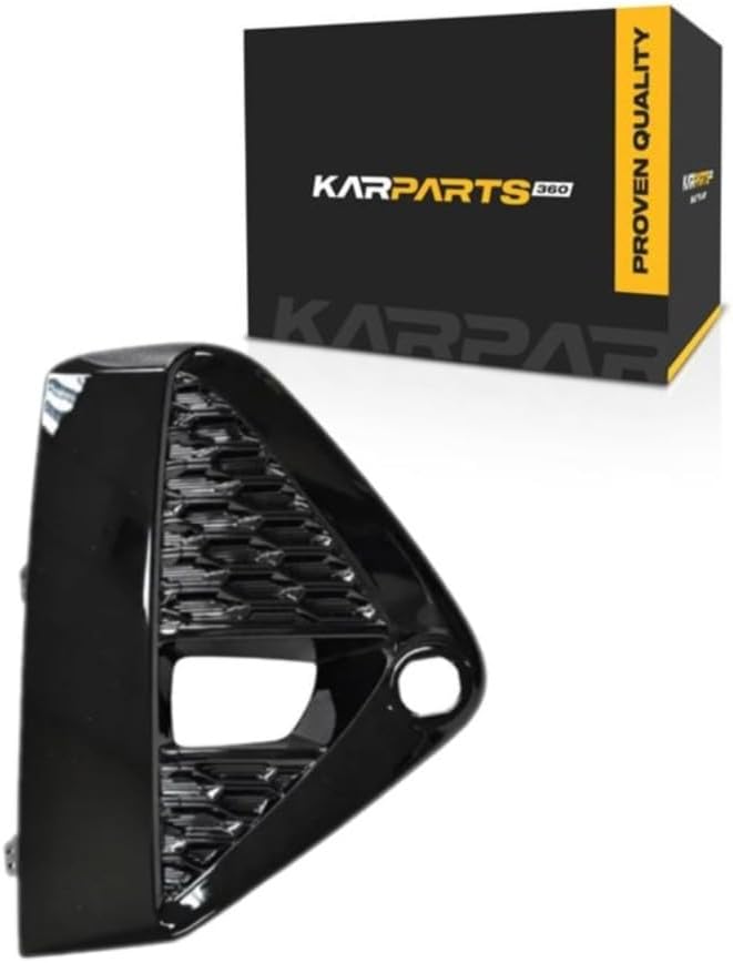 For Nissan Murano 2019 2020 2021 2022 Fog Light Bezel Driver Side | Front | Gloss Black Finish | Made Of ABS Plastic | Replacement For NI1038165 | 191275681299, 622579UF1A