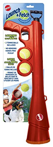 Spot Ethical Pets 54299 Launch & Fetch Tennis Ball Launcher Interactive Dog Toy, 24" #TOP24