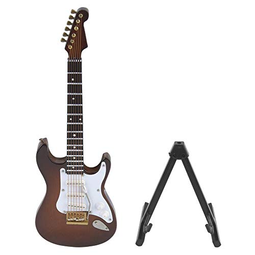 Oumefar Modèle de Guitare Miniature modèle de Guitare en Bois Instrument de Musique de Maison de poupée Petits Ornements… - Les Beatles, Paul McCartney, John Lennon, RIngo Starr, George Harrison Oumefar Modèle de Guitare Miniature modèle de Guitare en Bois Instrument de Musique de Maison de poupée Petits Ornements… – Image 7