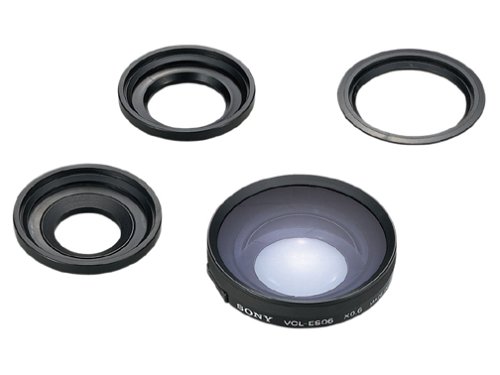 Sony VCLES06A One-Touch Tele Conversion Lens x0.6 for 37mm Lens for DCRDVD92, 203