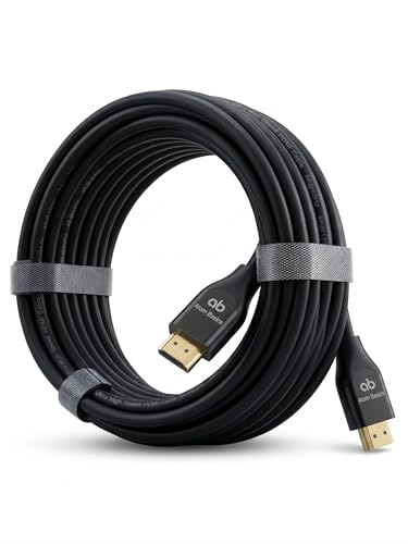 Image of Atom Basics 1.8m High-Speed HDMI Cable 2.0 | 4K 120Hz 18Gbps HDR | Ultra HD 2160p Gold-Plated Cord for PS5, Xbox Series X, PC Monitor, Apple TV, Laptop, Soundbar, Projector