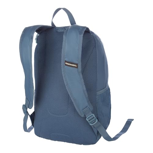 Image of Eddie Bauer Stowaway Packable Backpack | Travel | Outdoor | Lightweight | Foldable | Durable | Ripstop Polyester | 30L - Blue Tile
