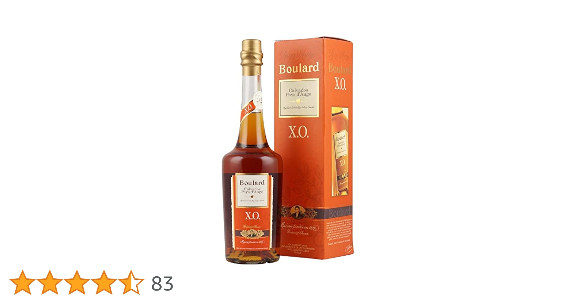 Amazon.co.jp: ブラー X.O. カルバドス 700ml 箱付[並行輸入品
