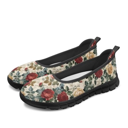 Walking Shoes Women Breathe Mesh Slip On Sneakers Women Comfortable Lightweight2