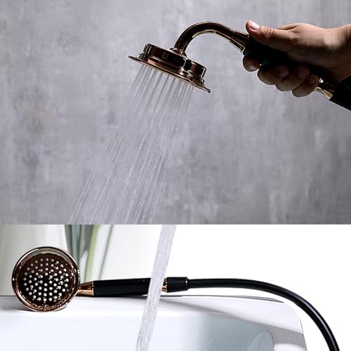 Mitigeur de douche en laiton noir vanne inverseuse haute précision - 6