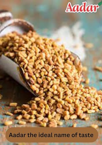 Image of Aadar Spices Whole Fenugreek, Sabut Methi for Authentic Flavors - No Added Preservatives [Pack of 1, 100 Gms]