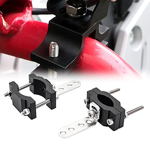 SKTYANTS オートバイ パイプブラケット LED作業灯 オートバイ バンパーに取付フォ バックライト専用ステー ステンレス製 2個セット Φ18～Φ52ｍｍ適用 ステー 360度回転 調節可能 （2個セット）