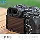 JJC Kamera-Okular aus weichem Silikon, kompatibel mit Sony A1 II, A9 III, A7R V, A7 IV, A1, A7S III spiegellose Kamera, ersetzt Sony FDA-EP21 Augenmuschel