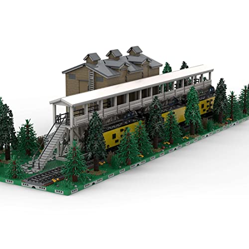 Bausteine Haus Icing Haus Plattform Erweiterungen Stil 1 Modular Building, Klemmbausteine Architektur Modell Bausteine… – Bild 5