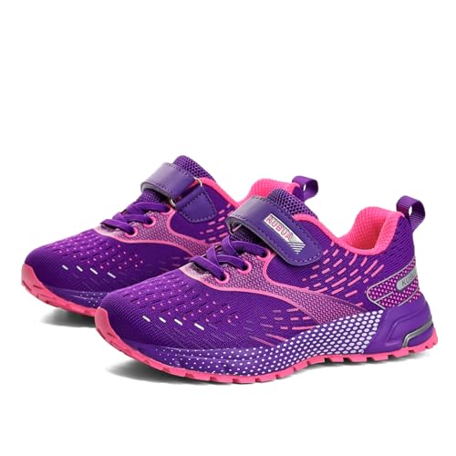 Image of KUBUA Kids Sneakers Lightweight Boys Girls Tennis Shoes | Breathable, Comfortable, Non Slip, Easy to Put On, Running, Walking, Gym, School, Daily Play, Toddler