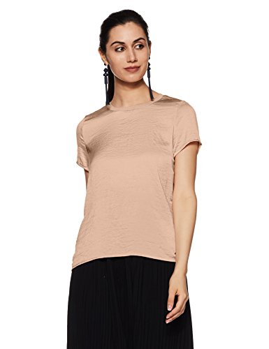 Image of Vero Moda Women's Polyester Plain Loose Fit Shirt