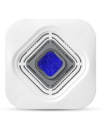 ATKMAYI Dehumidifier for Bathroom with Color-Changing Beads, Rechargeable Small Dehumidifier for Closet, Portable Gun Safe Dehumidifier Ideal for Spaces up to 35 Sq.Ft Coverage, Quiet Operation