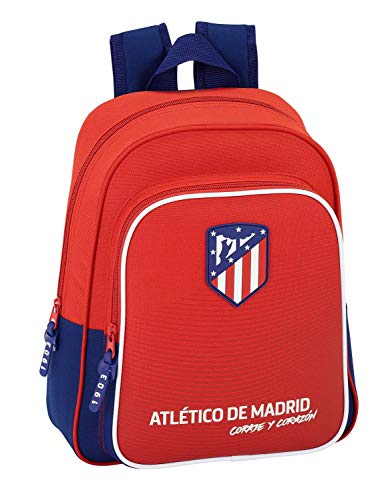 Safta Mochila Atlético De Madrid  Coraje  Oficial Infantil 280x100x340mm