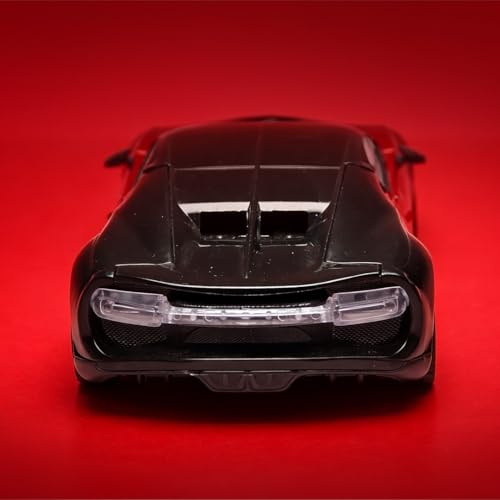 Image of Remote Control Car Rechargeable, Red and Black, Sports Supercar RC Toy with Wireless Controller, for Kids (Black-Red)