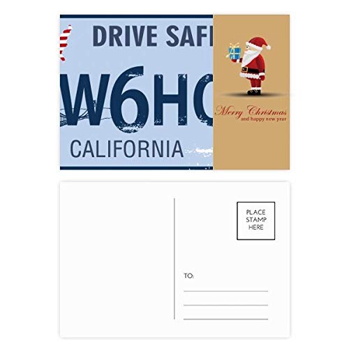 Cartes postales américaines Père Noël (set de 20) pour accompagner vos cadeaux
