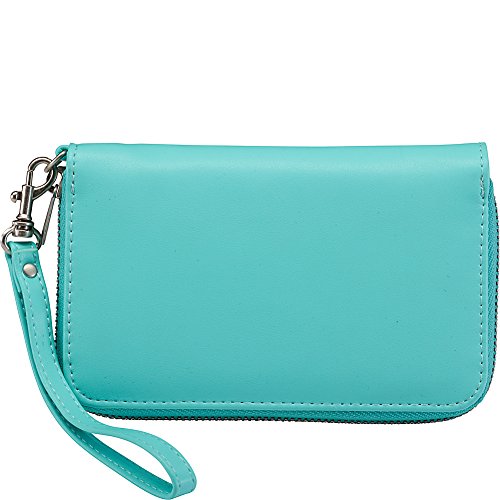 Lewis N. Clark Shetravels RFID-Blocking Wristlet Wallet Clutch + Travel Purse for Women, Carry Passport, ID & Cell Phone with Interior Zip Pockets, 3 Card Slots & Removable Wrist Strap, Black3