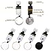 Home Button Main Key Flex Cable Replacement Compatible for iPhone 7/7 Plus iPhone 8/iPhone 8 Plus Touch ID Home Button Replacement with Repair Tools Version 4 Compatible with Apple iPhone OEM(Silver)