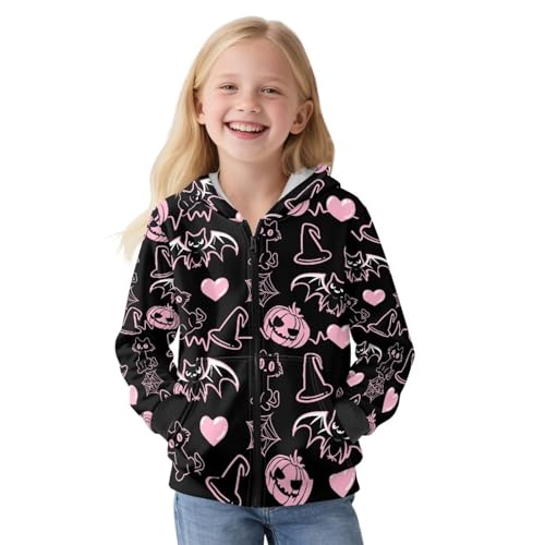 Sweat à capuche zippé enfant veste d'automne mode 6-16 ans