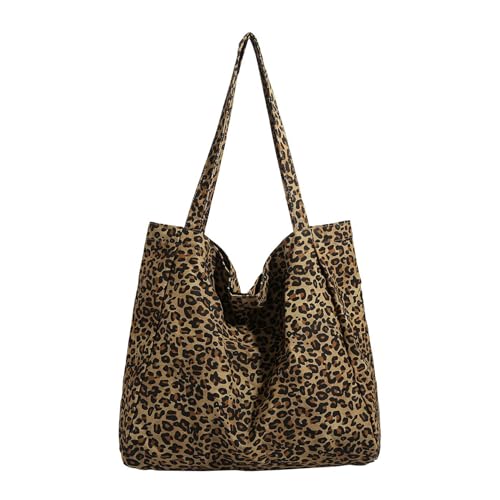 Sac cabas femmes motif léopard pour vos journées shopping et escapades de voyage