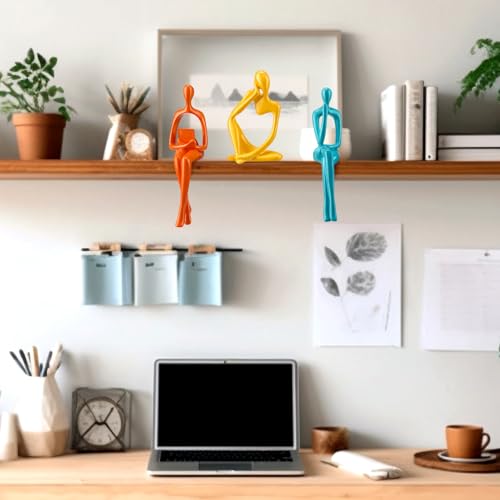 Set de 3 Figuras Decorativas Modernas de Pensador miniatura 6