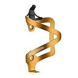 ROCKBROS(ロックブロス)ボトルケージ 自転車 ロードバイク アルミ合金製 ボトルホルダー 超軽量 サイクル 組み立てツール付 五色選択可（ゴルド）