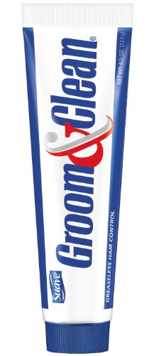 Groom & Clean Greaseless Hair Control 4.5Ounce Tubes (Pack of 6)