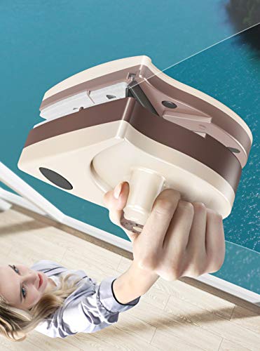 Double-Sided Magnetic Glass Wiper Cleaner Five-Gear Adjustable Magnetic Force for Double Glazed Windows Thickness 0.1