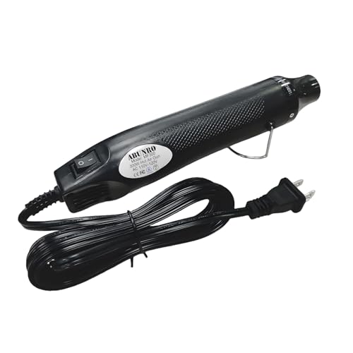 Heat Gun 6.6ft Cable Dual-Temperature 300W Hot Air Gun for DIY Craft Embossing, Shrink Wrapping PVC, Drying Paint, Clay, Rubber Stamp Heat Tools