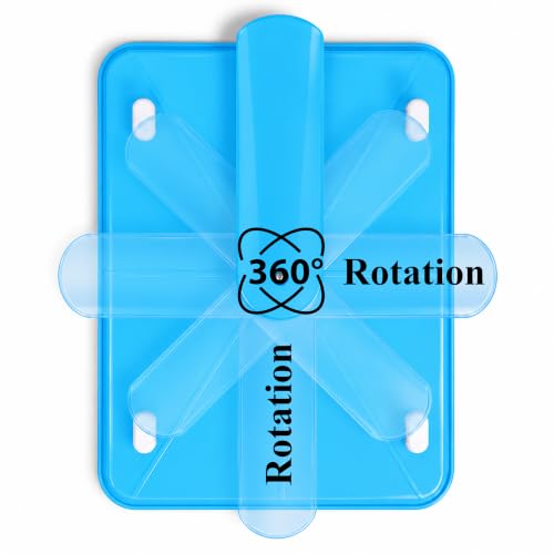 Image of JD FRESH Dish Drainer Tray with Water Drain Spout /BPA-Free Plastic Utensil Drying Tray /Countertop Kitchen Sink Organizer with Anti-Slip Feet /Multipurpose Drying Stand for Kitchen (12 x 17 Inch, Blue)