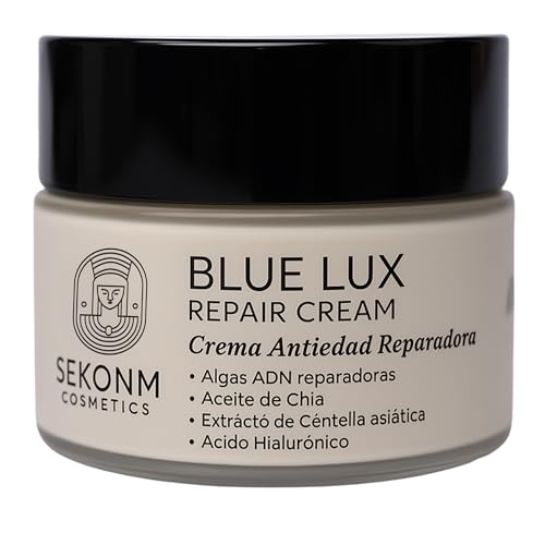 Sekonm - Crema Antiarrugas Mujer | Crema de Cara Mujer con Centella Asiática, Ácido Hialurónico,...