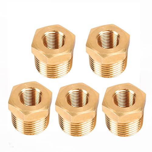Winmien 5 Messing Reduzierstück NPT Adapter