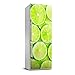 Tulup Naklejka Na Lodówkę 60x180cm Tapeta Kuchenna Dekoracyjna Samoprzylepna Kuchnia - Limonki