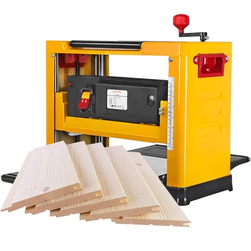 ZXCVBNMQ Cepilladora de sobremesa de 2000 W, cepilladora eléctrica Multifuncional de Escritorio para carpintería, Cepillo