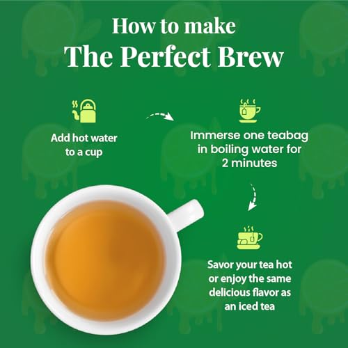 Image of Twinings Green Tea Lemon & Honey, 25 Tea Bags| Pack of 1| Perfectly Balanced & Refreshing Taste| Sweet Honey & Zesty Lemon| Low Calorie| Handpicked Green Tea Leaves| Enjoy a Hot Cup of Tea