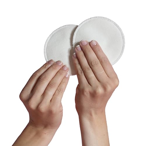 Carriwell 6X Waschbare Stilleinlagen aus Bio-Baumwolle –...