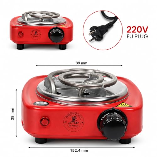AL-AFANDI Charcoal Burner Hot Plate 500W - Image 4