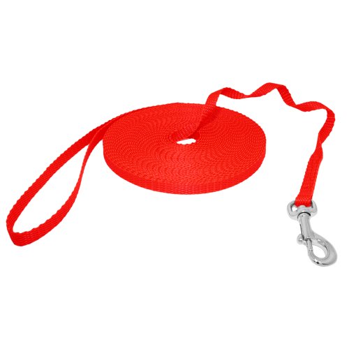 Hunde Design Mini Schleppleine Rot 5m